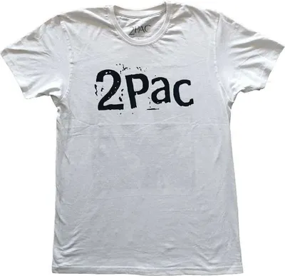 Zdjęcie produktu dla 2Pac Changes Back Repeat White XL Koszulka