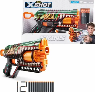 Produktbild von X-Shot Skins, Spielzeug-Zerstörer, 8 Jahr(e)