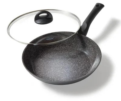 Image de STONELINE® CERAMIC poêle à frire en céramique 24 cm | avec couvercle