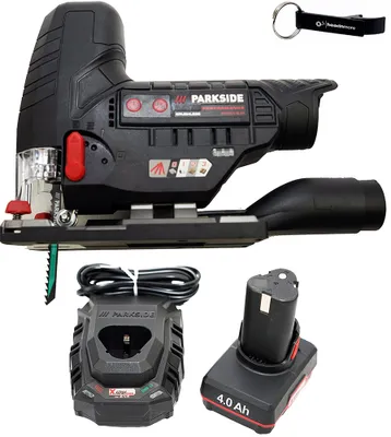 Produktbild von PARKSIDE PERFORMANCE® 12 V Akku-Stichsäge / Stichsäge PPSTKA 12-Li inkl. Akku (4 Ah) und Ladegerät (2,4 A)