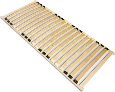 Produktbild von BASIC-FRAME lamelový rošt 100x200cm pro postel I Vysoce kvalitní rám postele 20 zakřivených březových stromů