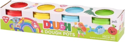 Immagine prodotto di Playgo Set da colorare 4 colori - 4x56g