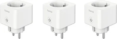 Produktbild von Hama Smarte WLAN-Steckdose 3680 W 3er-Pack Matter