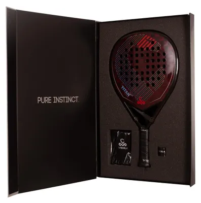 Immagine prodotto di Pack Racchetta Padel Vibor-a Titan Black Light