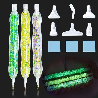 Immagine prodotto di Pennarelli diamantati scintillanti, punti luminosi, accessori artistici, Set 002