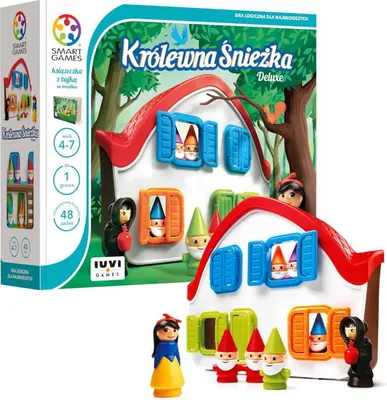Produktbild von SMART GAMES | Logikspiel Schneewittchen Deluxe - 3D-Haus - Fördert kreatives Denken - Für Kinder 4-7 Jahre