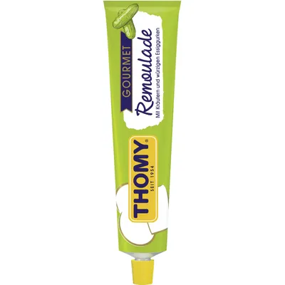 Produktbild von Thomy Gourmet Remoulade würzige Kräuter und Essiggurke 200ml