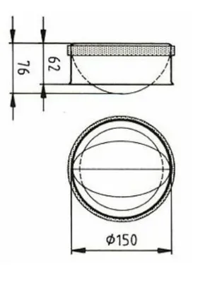 Produktbild von Novy - Installatiekit 150 Mm - 906301