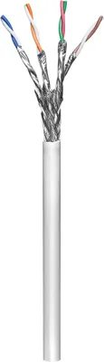 Produktbild von Síťový kabel CAT 6, S/FTP (PiMF), šedý