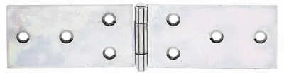 Produktbild von Alberts Tischband | mit vernietetem Edelstahlstift | galvanisch gelb verzinkt | 40 x 162 mm | 20er Set