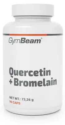 Produktbild von GymBeam - Quercetin + Bromelain, 90 Kapseln