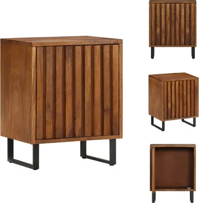 Produktbild von vidaXL Nachttisch 40 x 30 x 50 cm Mangoholz Massiv -  Nachttische