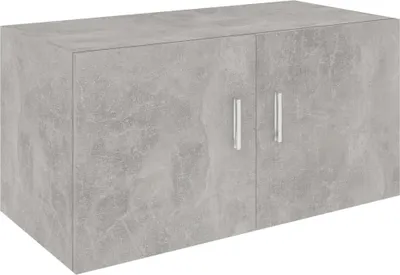 Obrázek produktu pro vidaXL Nástěnná skříňka Concrete Grey 80 x 39 x 40 cm Dřevěný materiál