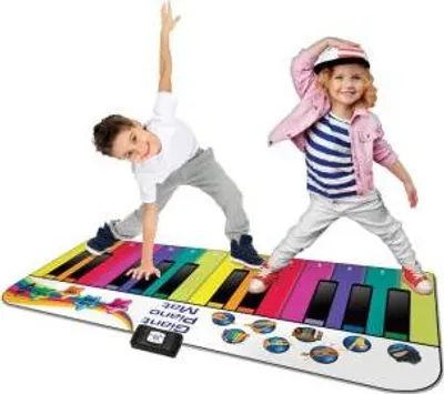Image de N-GEAR Piano Dance Mat XXL - Tapis de jeu interactif / Tapis musical