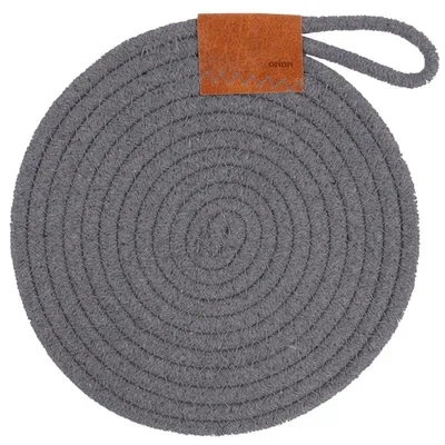 Obrázek produktu pro Orion | Bavlněná podložka pod hrnec, šedá, 21 cm