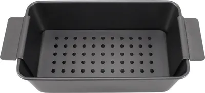 Zdjęcie produktu dla Patelnia do bochenka mięsa z tacą ociekową Stal węglowa Doskonała przewodność cieplna Nieprzywierająca patelnia do pieczenia bochenka do pieczenia chleba w piekarniku