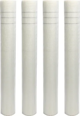 Immagine prodotto di TolleTour 4 rotoli di tessuto di rinforzo 160g/m² 4x4mm tessuto per intonaco tessuto in fibra di vetro bianco 200m²