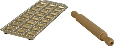 Zdjęcie produktu dla Maszynka do ravioli GSD Classic z wałkiem do ciasta 29x18x3cm