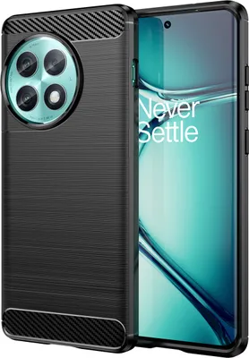 Produktbild von Hülle für OnePlus Ace 2 Pro Carbon-Faser Weich TPU Silikon Stoßfest Handyhülle Schwarz