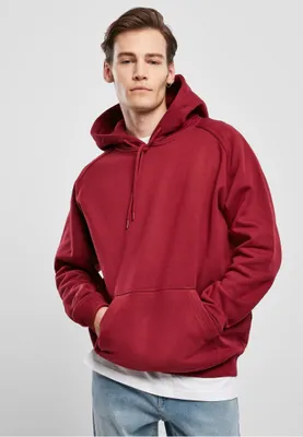 Immagine prodotto di Urban Classics TB014 | Felpa con cappuccio XS a 5XL - Colore: Borgogna - Taglia: XXL