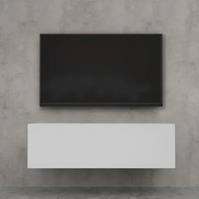 Produktbild von doporro TV Lowboard hängend Fernsehschrank Wohnzimmer | TV-Schrank hängend Fernsehtisch Hängeschrank 100cm Fernsehschrank02