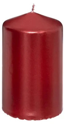 Produktbild von Stumpenkerze, glänzend, 12 cm