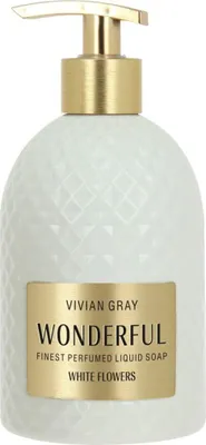 Produktbild von VIVIAN GRAY 3622 Seifenspender mit Creme-Seife Wonderful Gemstone White Flowers (500 ml)