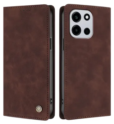 Produktbild von OnePlus Nord 6 Hülle - Coverup Classic Klapphülle - Braun