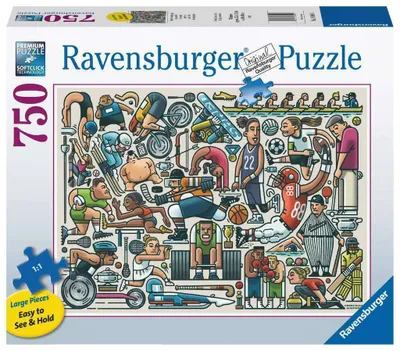 Zdjęcie produktu dla Puzzle 750 elementów. Atleci
