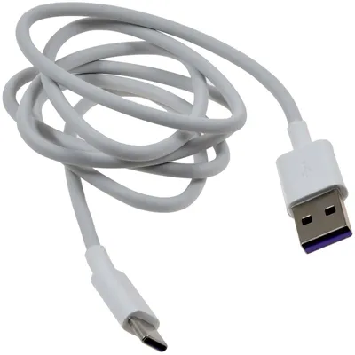 Produktbild von Huawei HL-1289 USB auf-USB-C Datenkabel Ladekabel für Mate 9 weiß 1m