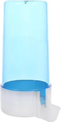 Produktbild von Flamingo Wasser & Futterbrunnen Neri blau/weiß, Maße: 13 x 6 cm