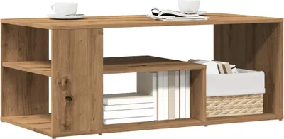 Produktbild von Hochwertig Couchtisch Artisan-Eiche 100x50x40 cm Holzwerkstoff 856557