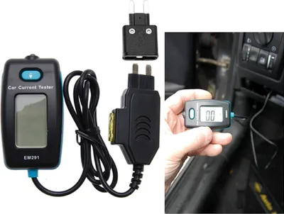 Immagine prodotto di BGS Amperometro digitale per contatto fusibile - 63520