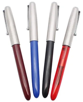 Produktbild von 4 Stück Füllfederhalter mit feiner Mine und Tintenpatrone