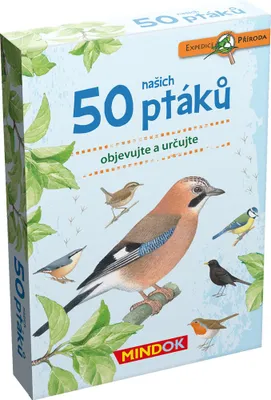 Zdjęcie produktu dla Mindok Ekspedycja przyroda: 50 naszych ptaków