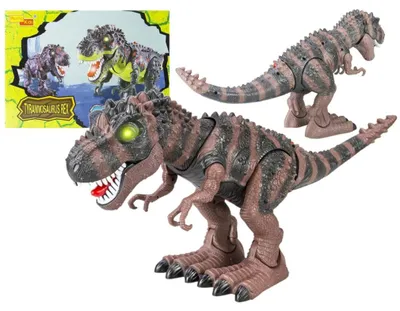 Immagine prodotto di Dinosauro a batteria Tyrannosaurus Rex che cammina Marrone