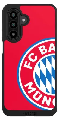 Produktbild von NIVOCASE Handyhülle für Samsung Galaxy A17 5G  Hülle NIVOpure Case Schwarz FC Bayern München FCB Offizielles Lizenzprodukt