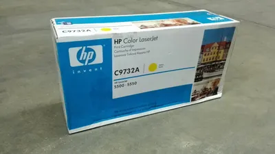 Produktbild von HP 645A Gelb Original LaserJet Tonerkartusche, 12000 Seiten, Gelb, 1 Stück(e)
