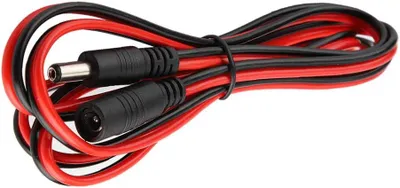 Produktbild von DC-Verlängerungskabel, 5,5 x 2,1 mm, Stecker zu Buchse, 1,5 Meter