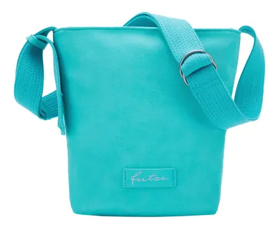 Image de Fritzi aus Preußen sac à épaule bandoulière Sumo02 Rub Mix Crossbody Bag Cyan turquoise