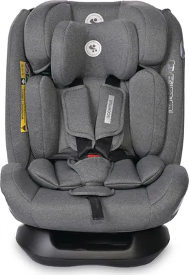 Produktbild von Lorelli Auto Kindersitz Scorpius i-Size, Autositz für Kinder 40-150 cm, Babysitz, Autokindersitz ab Geburt, Einstellbare Kopfstütze, grau