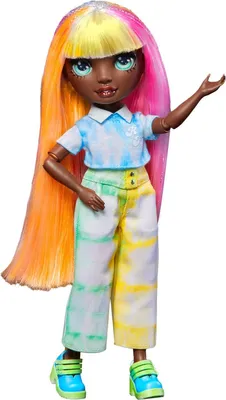 Produktbild von Rainbow High WaterColor & Create Dolls - Green Eyes, Modepuppe, Weiblich, 4 Jahr(e), Mehrfarbig