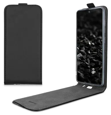 Produktbild von kwmobile Schutzhülle kompatibel mit Samsung Galaxy A51 - Hülle Handy - Flip Case Handyhülle Schwarz