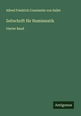 Produktbild von Zeitschrift für Numismatik