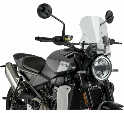 Produktbild von Windschild Puig New Generation Sport 355 x 315 mm mit ABE für Husqvarna Svartpilen 801 Bj. 2024 - 2025