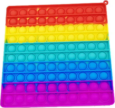 Produktbild von Finger Push Pop Toys Colored Grasping Pressing Thinking Übung Board Stress Reliever Bildungs Spielzeugplatz
