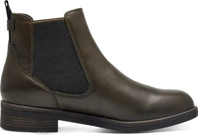 Produktbild von Tamaris Damen Chelsea Boot Stiefelette Stretcheinsätze flach modisch 1-25312-41, Größe:37 EU, Farbe:Grün