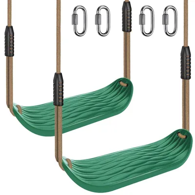 Image de Balançoire robuste avec corde réglable, lot de 2