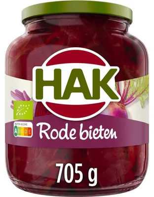 Obrázek produktu pro Hak plátky řepy sladkokyselé 705 g – nakládaná červená řepa, příloha a přísada
