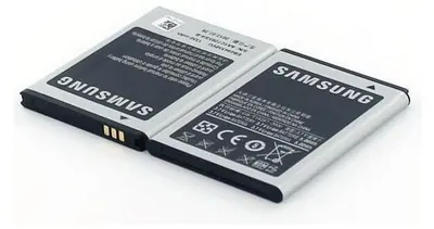Produktbild von Akku für Samsung S5830 Li-Ion 3,7 Volt 1350 mAh schwarz.
